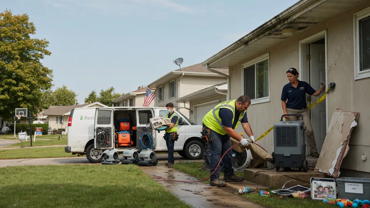 Water Damage Restoration in Protivin, IA near me